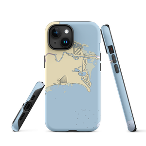 Lake St. Clair Metropark (Harrison Township, MI) NOAA Chart  Tough iPhone Case