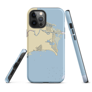 Lake St. Clair Metropark (Harrison Township, MI) NOAA Chart  Tough iPhone Case