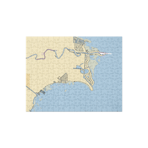 Lake St. Clair Metropark (Harrison Township, MI) NOAA Chart Jigsaw Puzzle