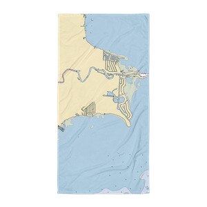 Lake St. Clair Metropark (Harrison Township, MI) NOAA Chart Towel