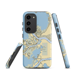 North Channel Yacht Club (Algonac, MI) NOAA Chart Samsung Phone Case