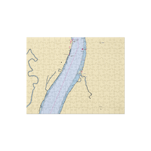 Bogey's Inn & Suites (Marysville, MI) NOAA Chart Jigsaw Puzzle