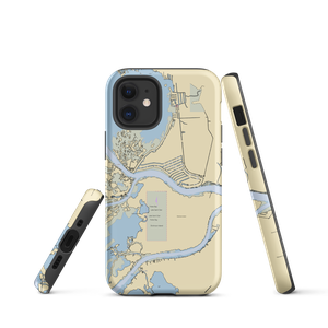 Sassy Marina (Algonac, MI) NOAA Chart  Tough iPhone Case