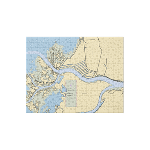 Sassy Marina (Algonac, MI) NOAA Chart Jigsaw Puzzle