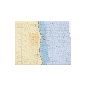 Lexington Marina (Croswell, MI) NOAA Chart Jigsaw Puzzle