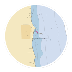 Lexington Marina (Croswell, MI) NOAA Chart Sticker