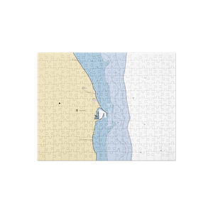 Port Sanilac Marina (Port Sanilac, MI) NOAA Chart Jigsaw Puzzle