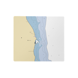 Port Sanilac Marina (Port Sanilac, MI) NOAA Chart  Gaming Mouse Pad