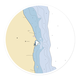 Port Sanilac Marina (Port Sanilac, MI) NOAA Chart Sticker