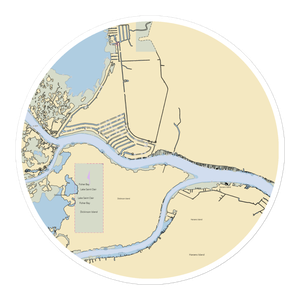 North Channel Marina Inc (Algonac, MI) NOAA Chart Sticker