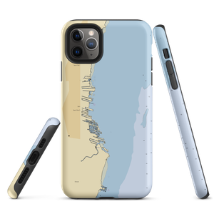 Michigan Harbor (Saint Clair Shores, MI) NOAA Chart  Tough iPhone Case