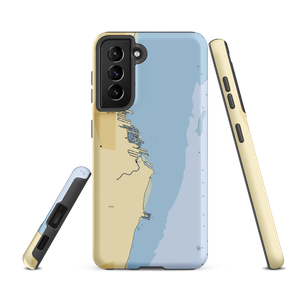 Emerald City Harbor (Saint Clair Shores, MI) NOAA Chart Samsung Phone Case