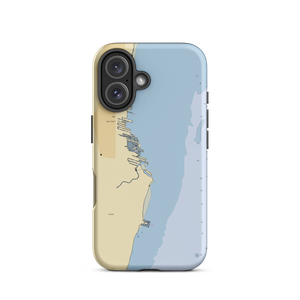 Brownie's On The Lake (Saint Clair Shores, MI) NOAA Chart  Tough iPhone Case