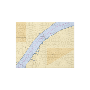 Cove Marina (River Rouge, MI) NOAA Chart Jigsaw Puzzle