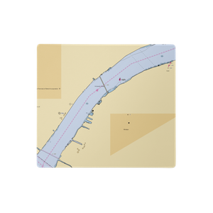 Cove Marina (River Rouge, MI) NOAA Chart  Gaming Mouse Pad