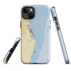 Shore Club (Saint Clair Shores, MI) NOAA Chart  Tough iPhone Case