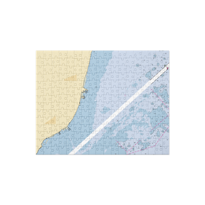 Grosse Pointe Farms Pier Park (Saint Clair Shores, MI) NOAA Chart Jigsaw Puzzle