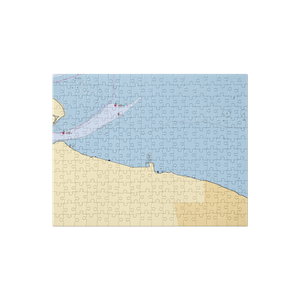 Windsor Yacht Club (Eastpointe, MI) NOAA Chart Jigsaw Puzzle