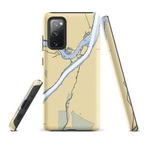 Chematogan Camp (Harsens Island, MI) NOAA Chart Samsung Phone Case