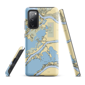 Browns Bar and Restaurant (Harsens Island, MI) NOAA Chart Samsung Phone Case