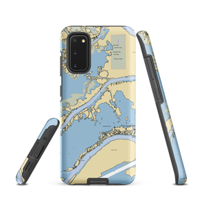 Middle Channel Marina (Harsens Island, MI) NOAA Chart Samsung Phone Case