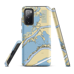 Middle Channel Marina (Harsens Island, MI) NOAA Chart Samsung Phone Case