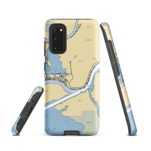 Schneider Marine Service (Harsens Island, MI) NOAA Chart Samsung Phone Case