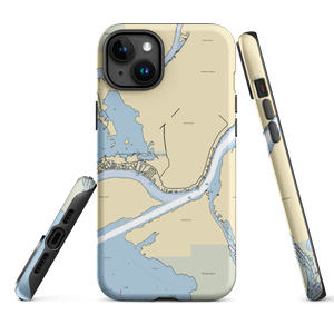 Schneider Marine Service (Harsens Island, MI) NOAA Chart  Tough iPhone Case