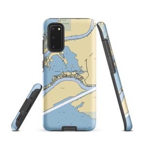 South Channel Yacht Club (Harsens Island, MI) NOAA Chart Samsung Phone Case