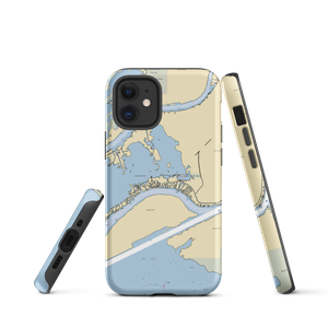 South Channel Yacht Club (Harsens Island, MI) NOAA Chart  Tough iPhone Case