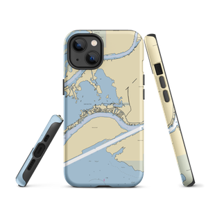 South Channel Yacht Club (Harsens Island, MI) NOAA Chart  Tough iPhone Case