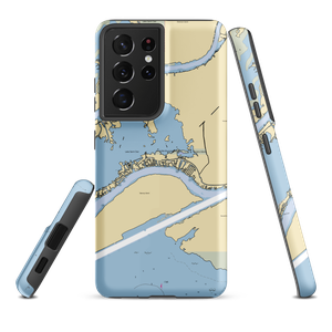 Tashmoo Marina South (Harsens Island, MI) NOAA Chart Samsung Phone Case