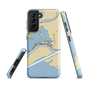 Tashmoo Marina South (Harsens Island, MI) NOAA Chart Samsung Phone Case