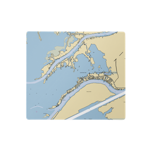 Walkers Landing (Harsens Island, MI) NOAA Chart  Gaming Mouse Pad