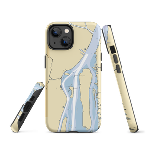 Rick's Cove (Belleville, MI) NOAA Chart  Tough iPhone Case