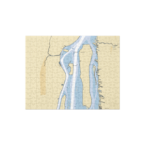 Libra Marina (Belleville, MI) NOAA Chart Jigsaw Puzzle