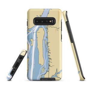 LaSalle Mariners Yacht Club (Ecorse, MI) NOAA Chart Samsung Phone Case