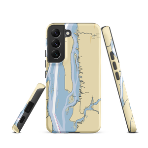 Riverfront Harbour (Belleville, MI) NOAA Chart Samsung Phone Case