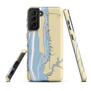 Riverfront Harbour (Belleville, MI) NOAA Chart Samsung Phone Case