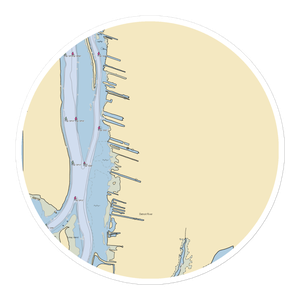 Boat Doctor's River Run Marina (Belleville, MI) NOAA Chart Sticker