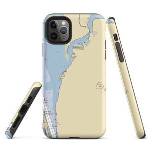 Cooper's Marina (Grosse Ile, MI) NOAA Chart  Tough iPhone Case