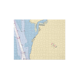 Cooper's Marina (Grosse Ile, MI) NOAA Chart Jigsaw Puzzle