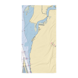 Cooper's Marina (Grosse Ile, MI) NOAA Chart Towel