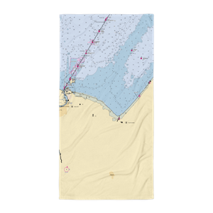 Lindy's Sales Inc. (Munger, MI) NOAA Chart Towel