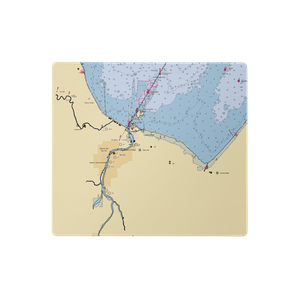 Saginaw Bay Yacht Club (Essexville, MI) NOAA Chart  Gaming Mouse Pad