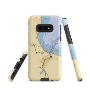 Sunset Shores Yacht Club (Essexville, MI) NOAA Chart Samsung Phone Case