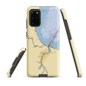 Sunset Shores Yacht Club (Essexville, MI) NOAA Chart Samsung Phone Case