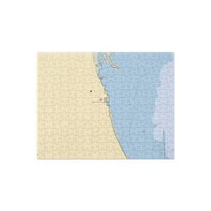 Linwood Beach Marina & Campgrounds (Bay City, MI) NOAA Chart Jigsaw Puzzle