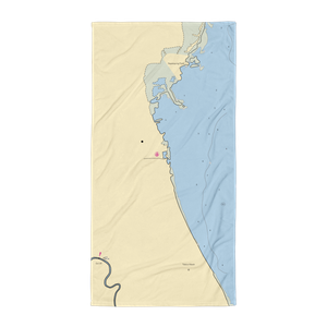 Linwood Beach Marina & Campgrounds (Bay City, MI) NOAA Chart Towel