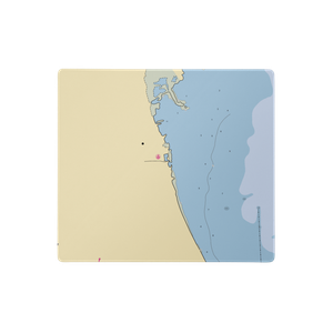 Linwood Beach Marina & Campgrounds (Bay City, MI) NOAA Chart  Gaming Mouse Pad